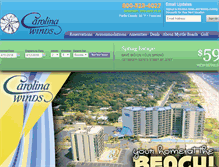 Tablet Screenshot of carolinawinds.com
